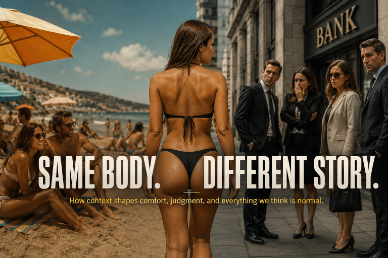 A Swimsuit Is a Social Agreement